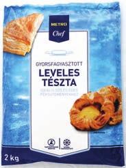 Mélyhűtött termékek Áruházi cikkszám Megnevezés Kiszerelés Nettó eladási ár/ Bruttó eladási ár/ Gyümölcsök Félkész termékek 43735 2,5 KG HORECA SELECT EPER 25-35 MM 4x2,5 869,- 1 103,63 43741 2,5 KG