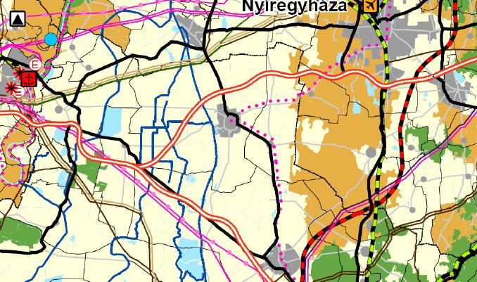 2. A felsőbbszintű tervekkel való összhang igazolása Hajdúnánás város településrendezési tervének 2013.