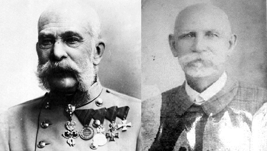 kriptájában Ferenc József és