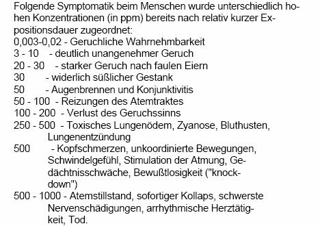 Schwefelwasserstoff Kénhidrogén (H2S): Siehe auch Vortrag Meßgeräte: Durchführung: DAS IB GmbH, www.das-ib.de, info@das-ib.