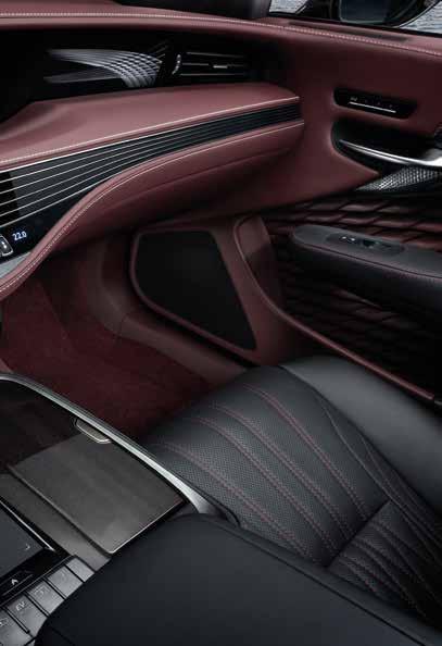 MULTI STAGE HYBRID RENDSZER AZ LS 500H A LEXUS ÚJ MULTI STAGE HYBRID RENDSZERÉT ALKALMAZZA, AMELY VADONATÚJ TELJESÍTMÉNNYEL ÉS VEZETÉSI ÉLMÉNNYEL RUHÁZZA FEL A HIBRID JÁRMŰVET.