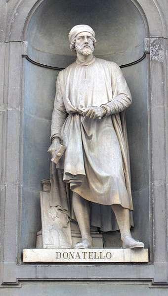 Donatello A 15. század legjelentősebb szobrásza, bár sok különböző művészeti irányban képviseltette magát. Elsősorban Firenzében alkotott a Medicicsalád szolgálatában.