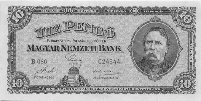 Magyarország minden vagyona és jövedelme rangsorbeli elsőbbséggel szavatol [biztosítékot jelent] a [győztesek követeléseinek] megfizetéséért. Az 1921. évi május hó 1.