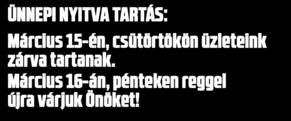 hu weboldalunkon, a boltkereső menüpont alatt.