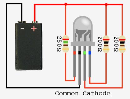 Feladatsor: RGB LED,