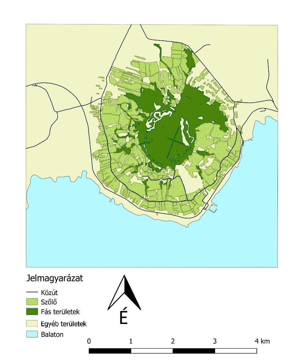 lehetséges volt szintén osztályozást alkalmaztam. Főként a vízfolyásoknál voltak szembetűnő változások, ahol a típusukkal a vastagságuk is változott.