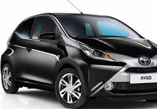 Ezt mutatja az Aygo x-cellent gazdag