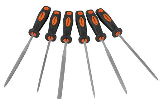 kézi szerszámok 49 LIJO-10 Tűreszelő készlet,10 darab,3mm x 160mm, különböző típusok 6 15239 LIJO-6 Tűreszelő készlet,6 darab,3mm x 160mm, különböző típusok 6 15238 LIJO-6X Tűreszelő készlet,6
