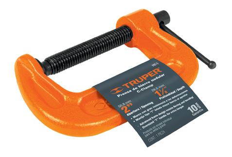 kézi szerszámok 59 PECO-3/4 Állítható villáskulcs,127 mm-es,19mm pofanyílás, csúszásmentes markolat 6 15513 PECO-1 Állítható villáskulcs,152 mm-es,25mm pofanyílás, csúszásmentes markolat 6 15514