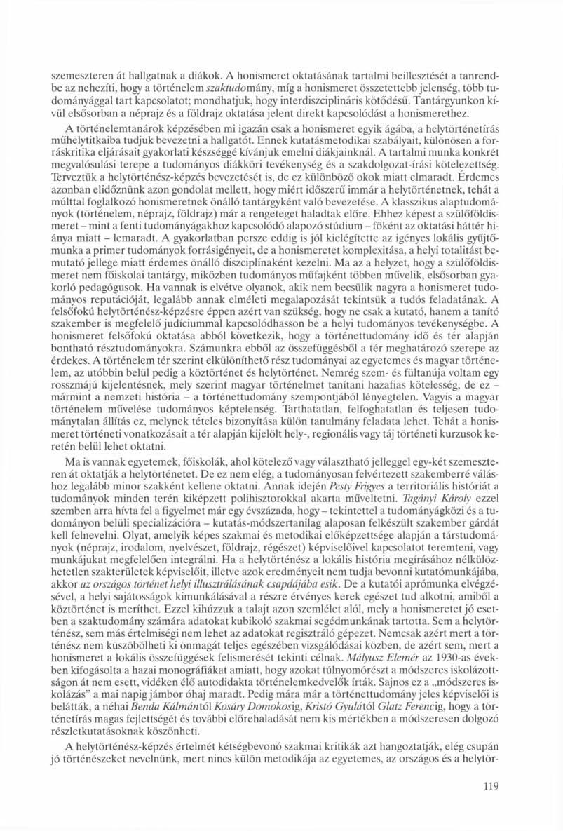 szemeszteren át hallgatnak a diákok.