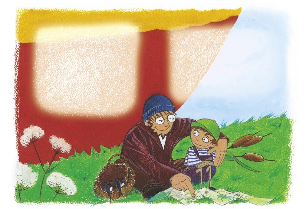 A férfi mosolygott, megsimogatta Tom kobakját, és így szólt: Látom, nagy felfedező vagy, Tom! És igazad van: a mocsarak fontos helyek a vadon élő állatok számára.