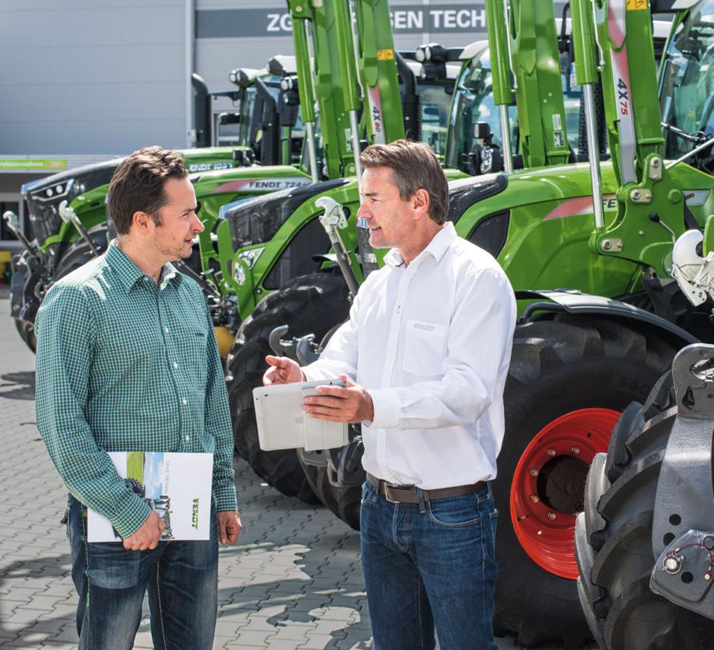 FENDT 200 V/F/P VARIO: SZERVIZ soha nem hagy cserben Beruházás, mely tartja az értékét Aki traktorba beruház, a jövőbe is beruház.