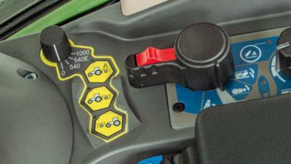 A Fendt 200 Vario teljesítményleadó tengelyének kiváló a hatásfoka, mivel a TLT-csonk közvetlen meghajtással csatlakozik a motorhoz a Vario hajtóművön keresztül.