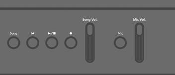 Mikrofon 2 A Mic Effect beállítása Az alábbiak szerint állíthatja be a kijelölt effekt. 1. A Mic Effects képernyőn, nyomja meg a [J] 2. Állítsa be az effektet. 1. A [Mic Vol.