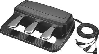 Panel leírások Hátlap Pedálok és USB flash drive csatlakoztatása. Helyezze el úgy az AC adaptert, hogy az indikátor (lásd ábra) felfelé nézzen.