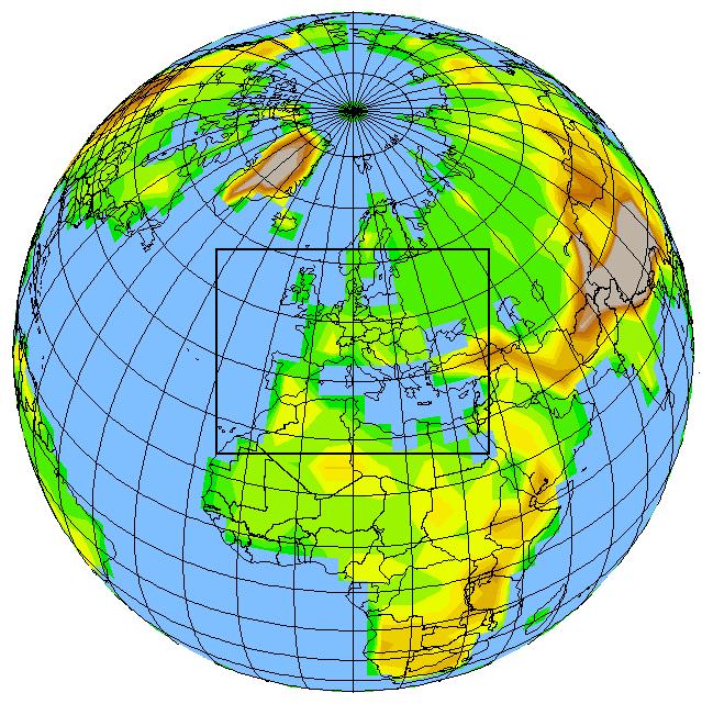 hu/~numelo/mat 42 Regionális sajátosságok Bizonytalanságok és számszerősítésük Globális modellek: 250-100 km-es rácssőrőség Magyarország fölött néhány pont A regionális éghajlatváltozás