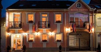 HOTEL ISABELL**** 9025 Győr, Lakatos utca 15. Tel.