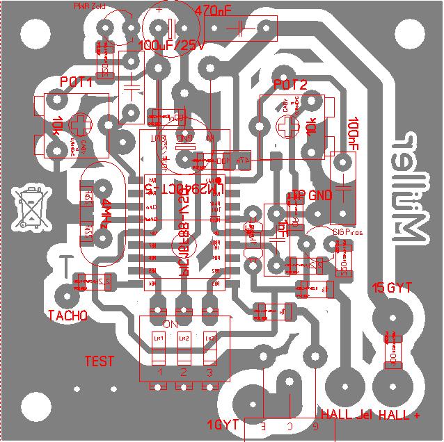 Megszakítót használva jeladóként: A csomag tartalmazza a 100 ohm/5w-os ellenállást!