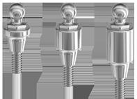 COMPATIBE AS Patent fej Gömbfej Normál ø 2,5mm