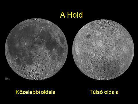 8 HOLDKRÁTEREK: A Hold kráterei kisebb égitestek (meteoritok, üstökösök, kisbolygók)