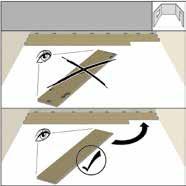 Kaindl laminált padlóburkolatok padlófűtésre történő fektetése esetén feltétlenül tartsa be a padlófűtésre vonatkozó előírásokat, különös tekintettel elektromos padlófűtés esetén.