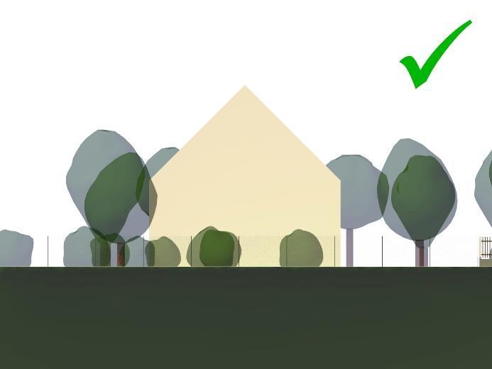 KERÍTÉS KIALAKÍTÁSÁRA SZÓLÓ JAVASLAT Kerítéseknél az alábbi kialakítási mód JAVASOLT: A kerítések áttört