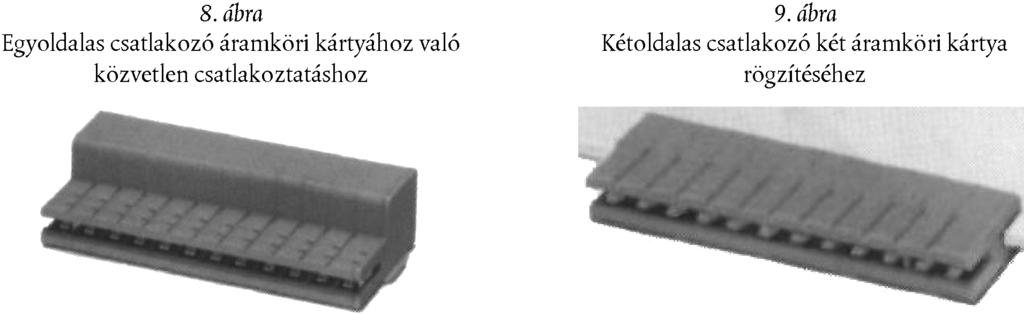 közvetlenül hozzá lehet csatlakoztatni akár az egyik, vagy mindkét oldalon (közvetlen csatlakozók; lásd példaként az 5 9. ábrákat). 1.