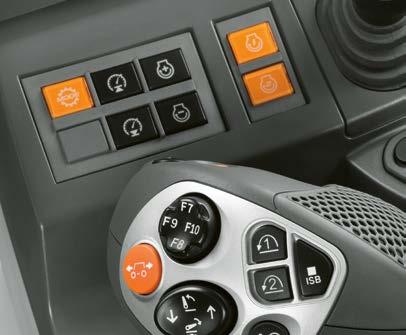 A motorfordulat és a váltóáttétel automatikusan kerül szabályozásra az optimális hatékonyságért és üzemanyagfelhasználásért.