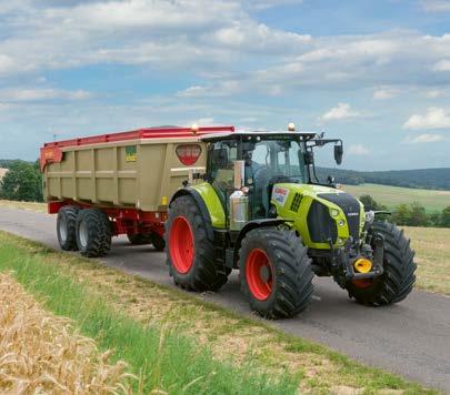ECE R 120 szerint ÚJ: Szélesebb kínálat Minden felszereltség már 125 LE-től Erőteljes, 6 hengeres modellek 145 LE-től az ARION 600-ban Fürge és fordulékony: ARION 500 4 hengeres