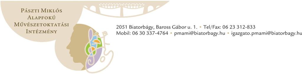 Biatorbágy Város Polgármesteri Hivatal 2051 Biatorbágy, Baross G.u.