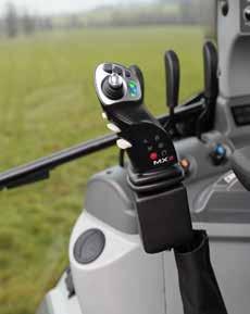 AZ ÖN IGÉNYEIHEZ ILLESZKEDŐ VEZÉRLÉS MX INNOVÁCIÓ ELEKTRONIKUS VEZÉRLÉS Ez a vezérlő rendszer a homlokrakodó legfontosabb funkcióinak (emelés + ürítés + 3.
