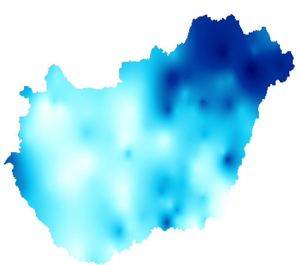 1. HELYZETÉRTÉKELÉS Csapadék 2010 júliusában a rendelkezésre álló adatok szerint az ország területére lehullott csapadék mennyisége 17 mm (Kapuvár) és 217 mm (Nyíregyháza) között alakult, az országos