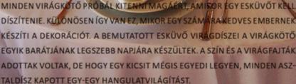 MAgáÉrT, AMiKor egy esküvőt Kell díszítenie.