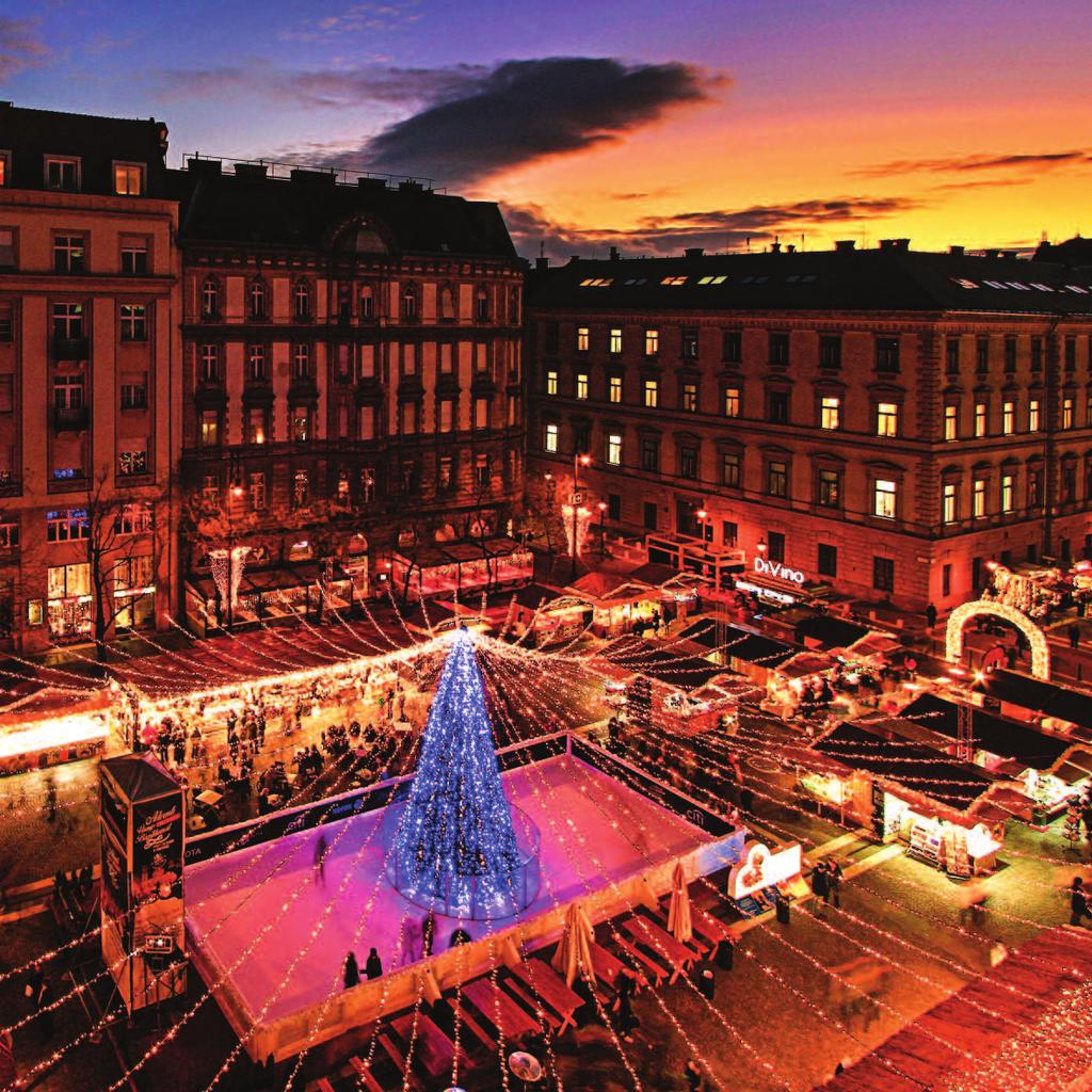 Christmas Multitude VENUE: Deák Ferenc Street / Fashion Street DATE: 23 November - 31 December 2018 OPENING HOURS: Monday/Tuesday: closed Wednesdays-Thursdays: 14:00-21:00 Fridays-Sundays: