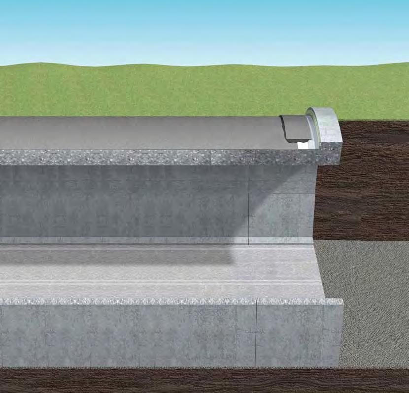 Vízzárás félig nyitott alagútnál és földalatti szerkezetnél Átmenet a PVC és a bitumenes lemezes vízszigetelés között félig nyitott