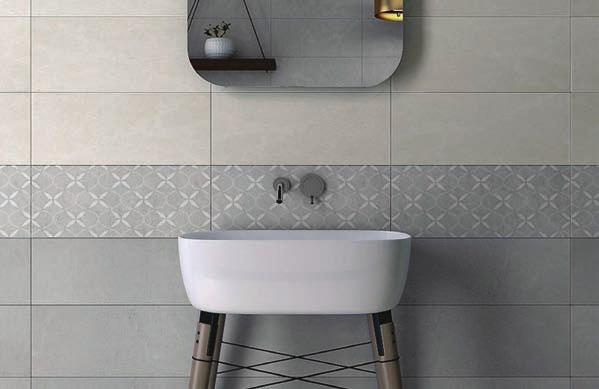 FÜRDŐSZOBA / BATHROOM ZORKA FERRARA ARGENTO wt ZORKA FERRARA BIANCO ft 33 33 cm ZORKA FERRARA ARGENTO