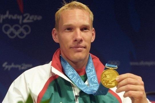Pelle István, az első magyar olimpiai bajnok tornában. L. 2005 129.