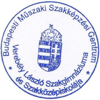 Budapesti Műszaki Szakképzési Centrum Verebély László