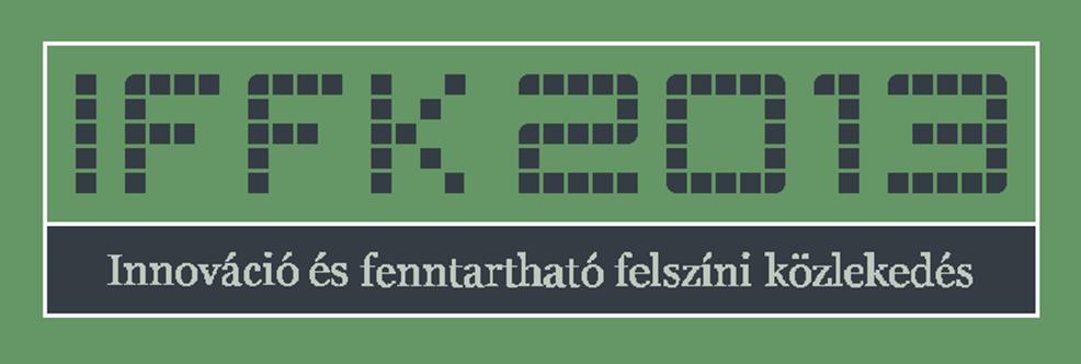 IFFK 013 Bdapes, 013. agszs 8-30. Variábilis hálózai modell Dr. Bede Zszsanna *, Dr. Péer Tamás ** BME Közlekedés- és Járműirányíási Tanszék, 1111 Bdapes, Soczek.. * e-mail: bede.zszsanna@mail.bme.