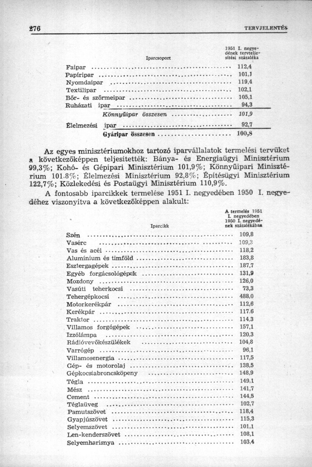 Iparcsoport 1951 I.