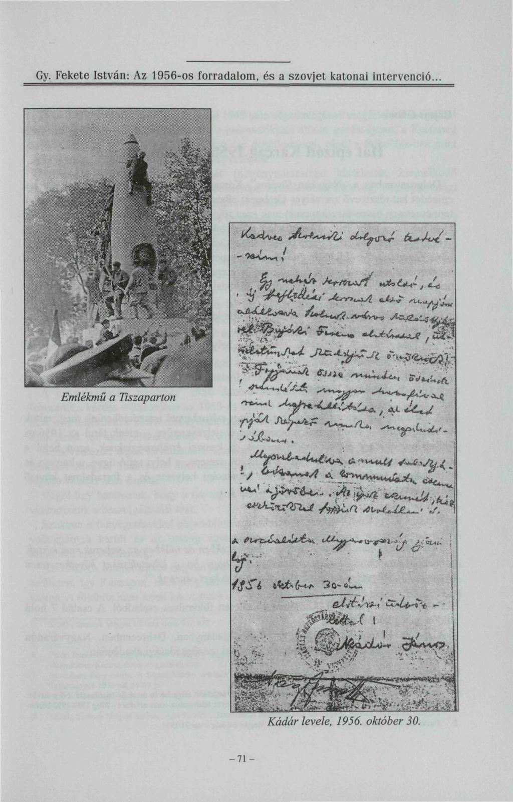 Gy. Fekete István: Az 1956-os forradalom, és a szovjet katonai intervenció... *O, +J.