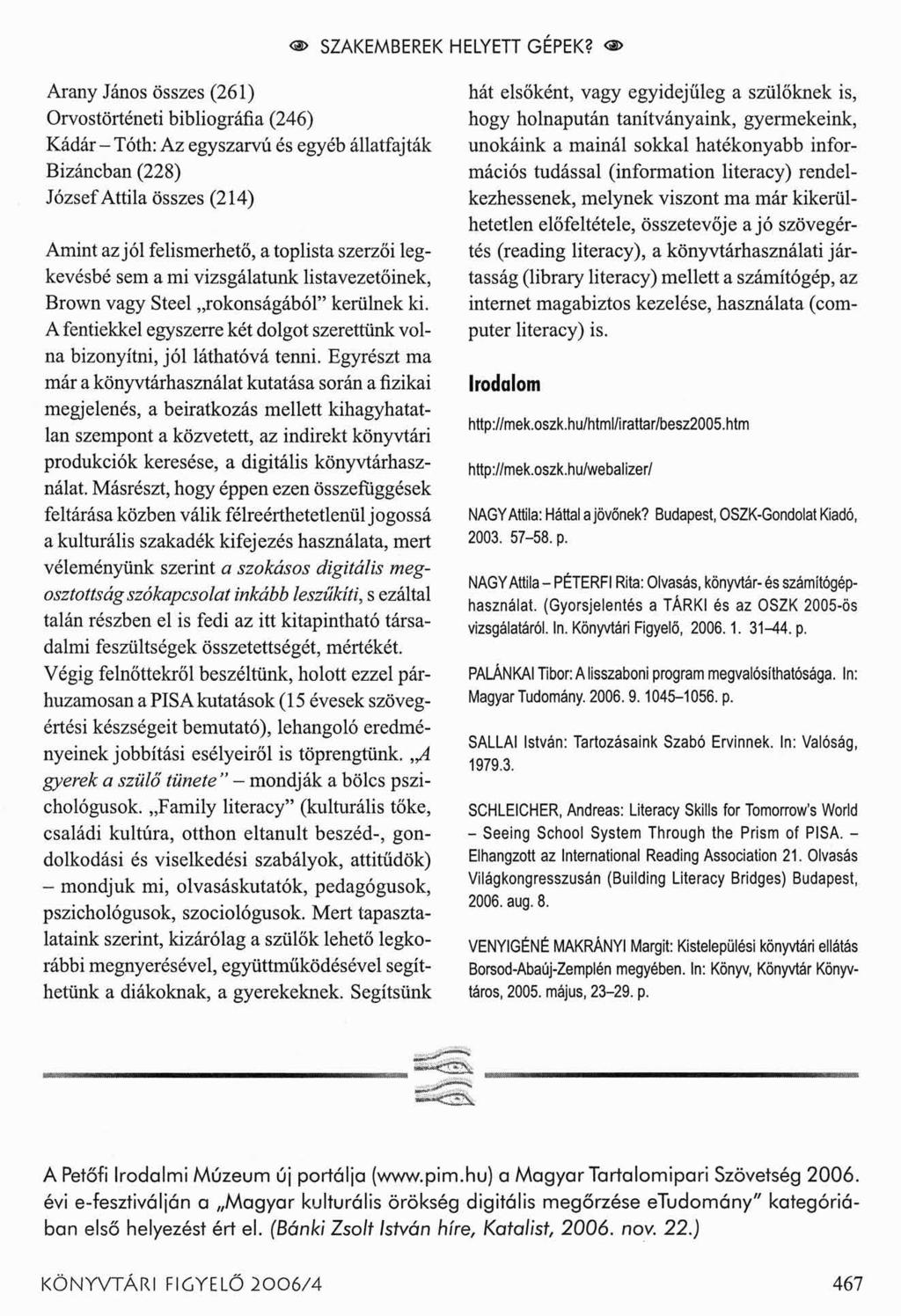 o> SZAKEMBEREK HELYETT GÉPEK?