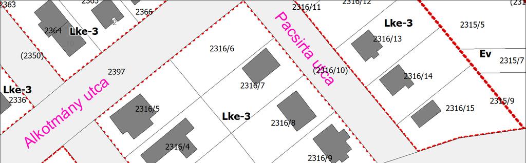 II. LAKOSSÁGI KÉRELMEK: KORÁBBAN TERVEZETT ÚT-SZABÁLYOZÁSOK FELÜLVIZSGÁLATA 66.