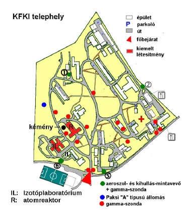 Bevezetés Kutatási háttér: a KFKI telephelyen végzett sugárvédelmi környezetellenőrző tevékenység felülvizsgálata Sugárvédelmi környezetellenőrzés a KFKI telephelyen A KFKI telephelyen két
