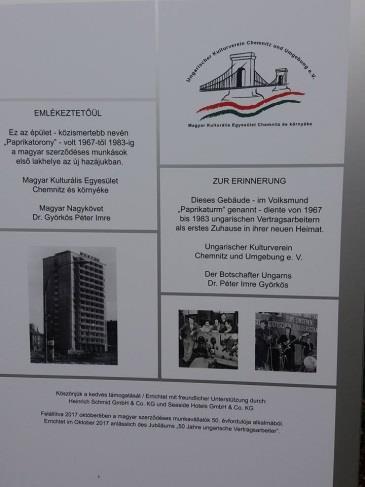 Ma a Hotel Residenz 4 csillagos szállodát tekintettük meg. Vendégmunkások számára építették lakóházként.