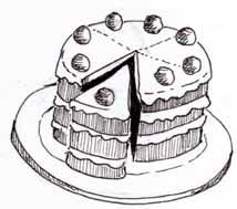 A számnevek fajtái II. tőszámnév: egész szám törtszámnév: az egész szám egy része, törtrésze Ez egy torta.