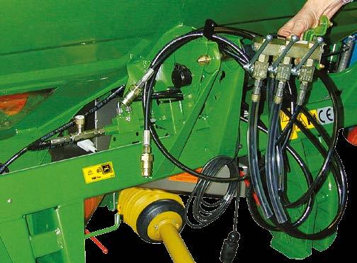 Az EasySet terminál az opcionális Limiter határszóró rendszert is tudja működtetni. Egy világító LED jelzi, ha a Limiter aktív (lehajtott állapotban van).