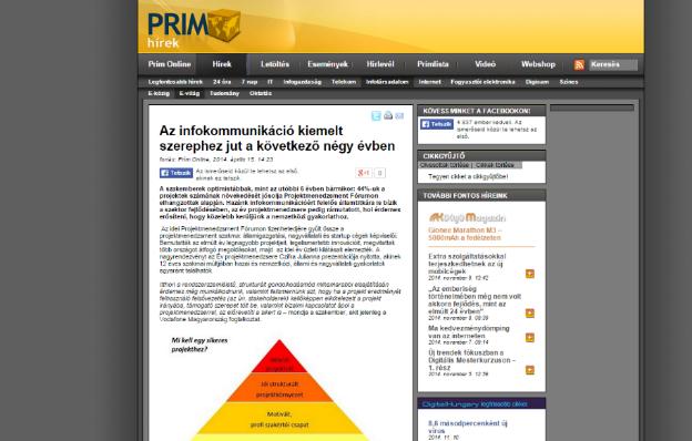 PROJEKTMENEDZSMENT FÓRUM