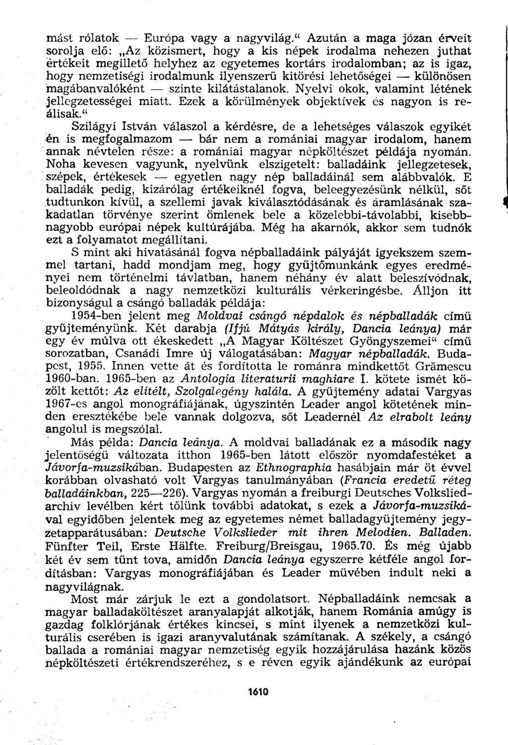 mást rólatok Európa vagy a nagyvilág.