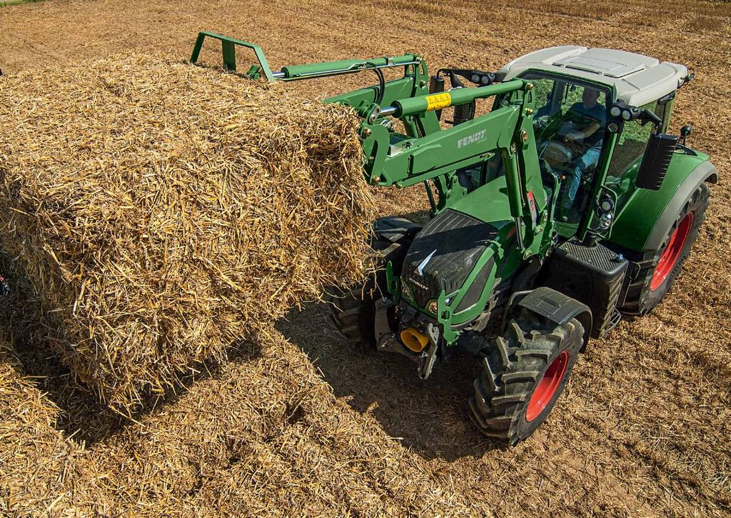 2 Fendt Cargo homlokrakodó 3 Verhetetlen kombináció Az új Fendt homlokrakodó, a Fendt Cargo, kifinomult technológiát kínál és ezzel maximális termelékenységet biztosít.